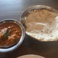 Soya Chop and Chappati   at Aroma's in Central Singapore