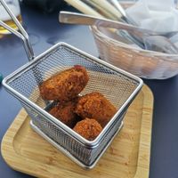 Heura croquetas at Bar Cafetería Xerez in Jerez