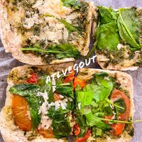 Caprese sandwich   at Craft Vegan Bakery Botánico in Buenos Aires