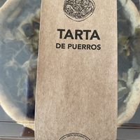 Leek tart  at Craft Vegan Bakery Botánico in Buenos Aires