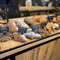 Pastries at Craft Vegan Bakery Botánico in Buenos Aires