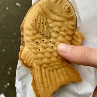 Tayaki with red bean paste   at Bing Go in Dusseldorf