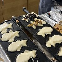 tapioca and mushroom filling  at Bing Go in Dusseldorf