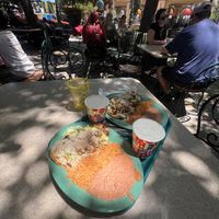 2 orders of the huarache   at Disneyland - Paradise Garden Grill in Anaheim