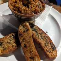 Smokey Zaalouk at Cafe Clock in Chefchaouen