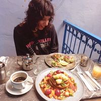  at Cafe Clock in Chefchaouen