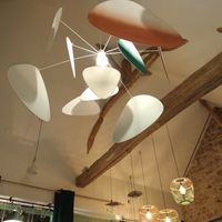 Décoration at La Juxtaposition in Barbizon