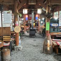 interior of location - seating #Veganuary at Boribap House - 시골보리밥집 in Gyeonggi-do