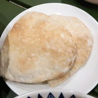 pita bread (side dish) #Veganuary at Sound Kitchen - 사운드키친 in Seoul