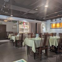 I visited at around 5pm, before the dinner rush, when I took these photos of the interior. I've been back since, a bit later in the evening, and the restaurant was mostly full. at Tianchu Miaoxiang - Tsinghua in Beijing