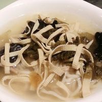 Sour noodles in soup at Tianchu Miaoxiang - Tsinghua in Beijing