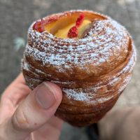 With custard filling at Krafin in Prague