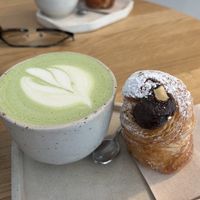 Match Latte and Chocolate Hazelnut Kraffin  at Krafin in Prague