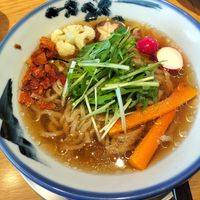 Yuzu ramen at Afuri in Kutchan
