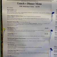   at Faith Hope Love Malaysian Cafe in Napier