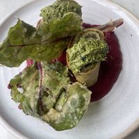 Wild Garlic Pancakes  at Five Little Pigs in Wallingford