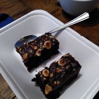 Brownie at Blueberry Cafe in Hope Valley