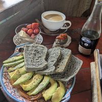 Vegano Tostada 15k at Café Taganga in Santa Marta
