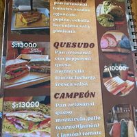 Serves meat now (ham, chicken)  at Café Taganga in Santa Marta