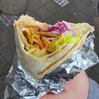 Vegan Dürüm at Vefa Restaurant in Mannheim