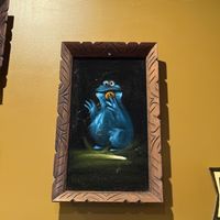 Fun art everywhere! at The Tiny Pony Tavern in Yucca Valley