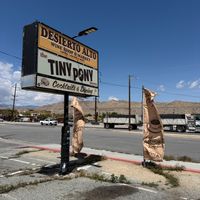 I love this place! at The Tiny Pony Tavern in Yucca Valley