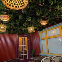 Lounge area at Tres Locos in Reykjavik