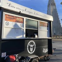   at Víkinga Pylsur - Kiosk in Reykjavik