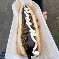   at Víkinga Pylsur - Kiosk in Reykjavik