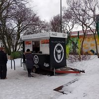  at Víkinga Pylsur - Kiosk in Reykjavik