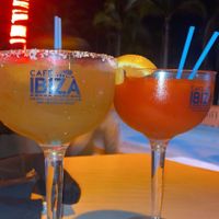 vegan late night snack   at Cafe Ibiza in Fort Lauderdale