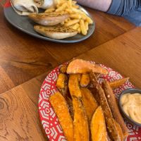   at Nando's in East London