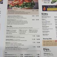   at Nando's in East London