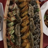 Sushi boat special #Veganuary at Guelosushi in Liberia