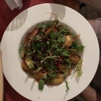 Teriyaki tofu salad #Veganuary at Guelosushi in Liberia