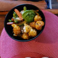 Tofu teriyaki bowl  at Guelosushi in Liberia