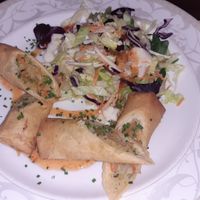 Vegan Spring Roll at Motte & Bailey Restaurant in Moate