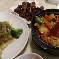 A few examples of the awesome food here.  at Water Lotus 清水荷花食坊 - 武侯祠 in Chengdu