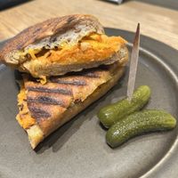 GREAT vegan toastie  at Verve Coffee Roasters in Tokyo
