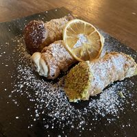 Vegan cannolis = amazing  at Bellona in Toronto