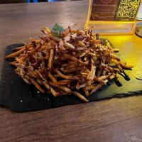 Hand Cut Parmesan Truffle Fries at Bellona in Toronto