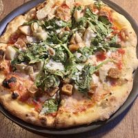 This was an amazing pizza, great flavours and textures, must-try!  at Bellona in Toronto