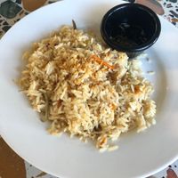 Garlic fried rice  at Circle Café - Jumeirah Islands in Dubai