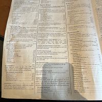 Extensive food menu with vegan options clearly marked  at Truth Coffee Roasting in Cape Town