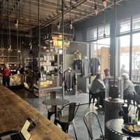 Steam punk decor- great interior  at Truth Coffee Roasting in Cape Town