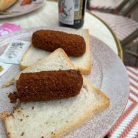 Croquettes  at Cafe Waterloo in Amsterdam