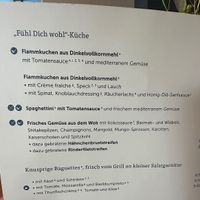 Vegan Options Menu  at Eau de Cologne in Cologne