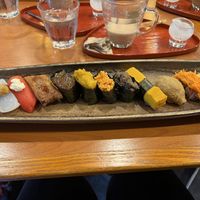 Sushi Plate  at Chirashiya - ちらし寿司のちらしや  in Kamakura
