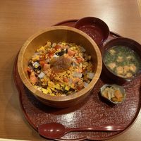 Chirashi Zushi bowl  at Chirashiya - ちらし寿司のちらしや  in Kamakura