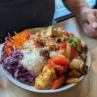General tao with extra "chicken" at Shushu Haru  in Montreal
